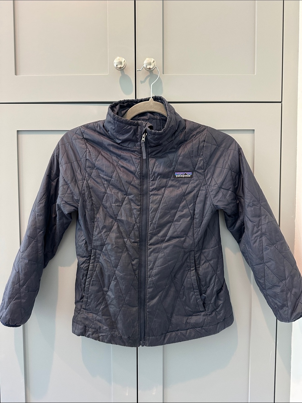 Patagonia Kids Quilted Puffer Jacket - Dark Blue